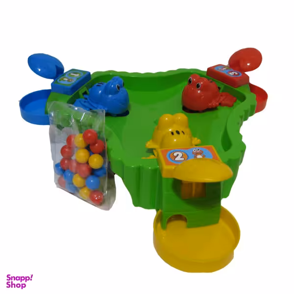 بازی آموزشی مدل قورباغه های گرسنه