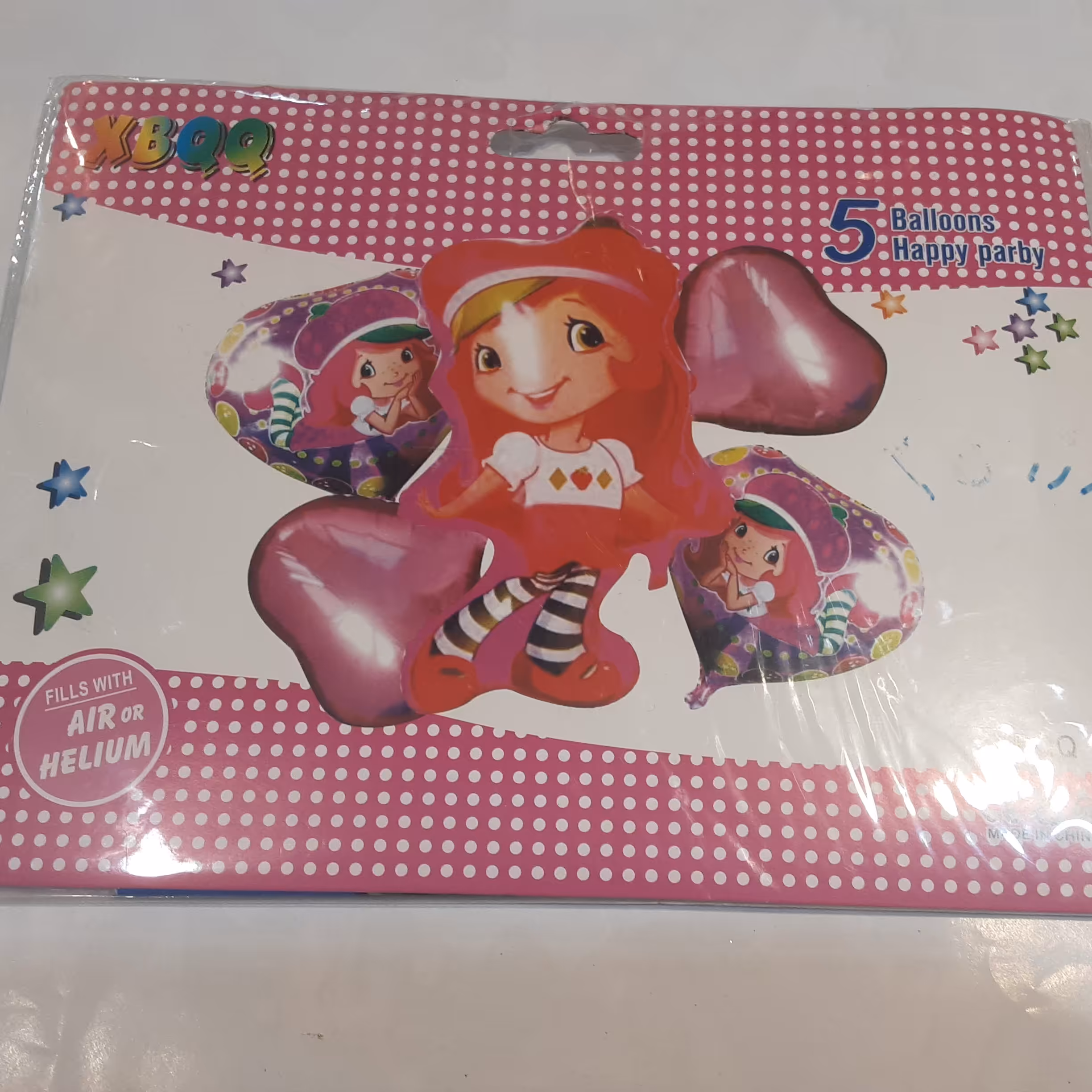 فویلی بادی پنج تکه تم دختر توت فرنگی