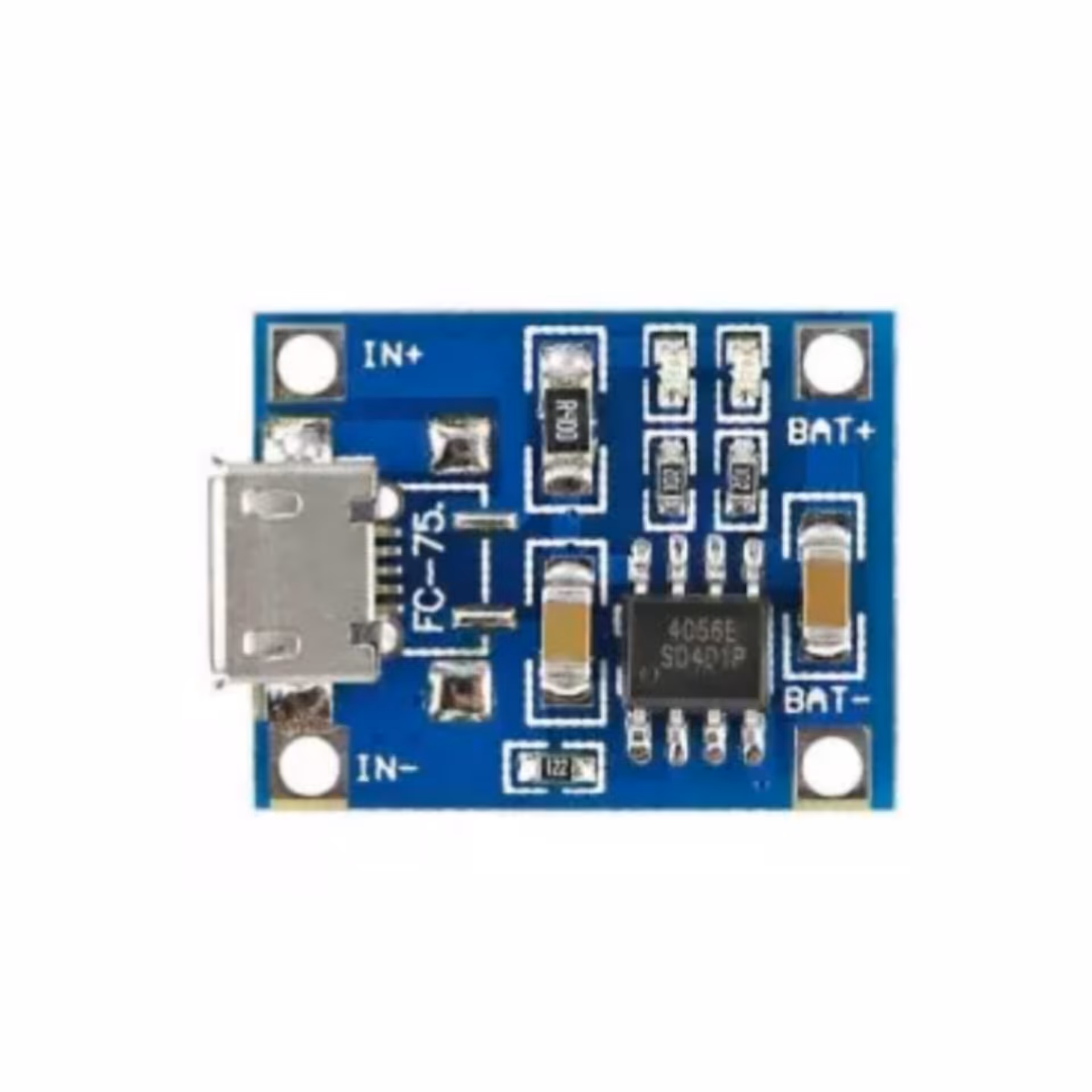 ماژول شارژر باتری لیتیومی MINI USB TP4056 توان 1 آمپر
