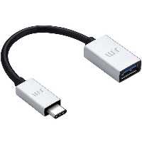 کیت آداپتور جاست موبایل تبدیل USB-C 3.0 به USB مدل AluCable - Hiapple.ir