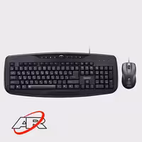 کیبورد و ماوس سیم دار بیاند مدل BMK6145