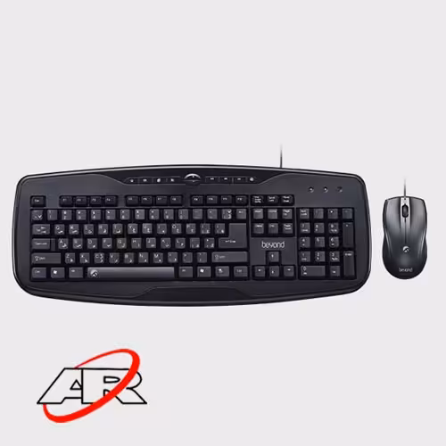 کیبورد و ماوس سیم دار بیاند مدل BMK6145