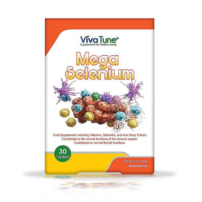 قیمت خرید اینترنتی قرص مگا سلنیوم ویواتیون 30 عدد داروخانه آنلاین فارموکسین