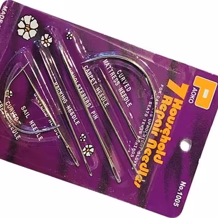 سوزن روبان دوزی بنفش