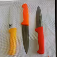 کارد تک آشپزخانه دسته فشرده آلمانی تیغه قابل تیز شونده