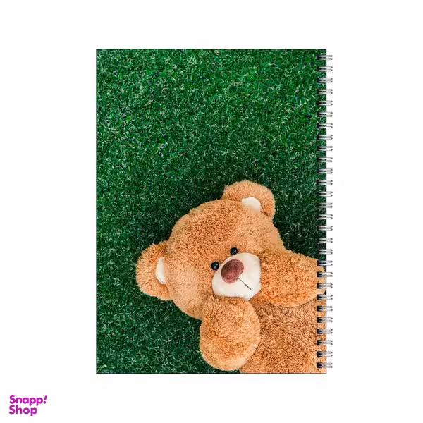 دفتر مشق 80 برگ بامبیلیپ طرح خرس در چمن کد 2072500