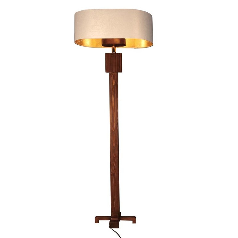 آباژور چوبی ایستاده مسینا مدل N17.t