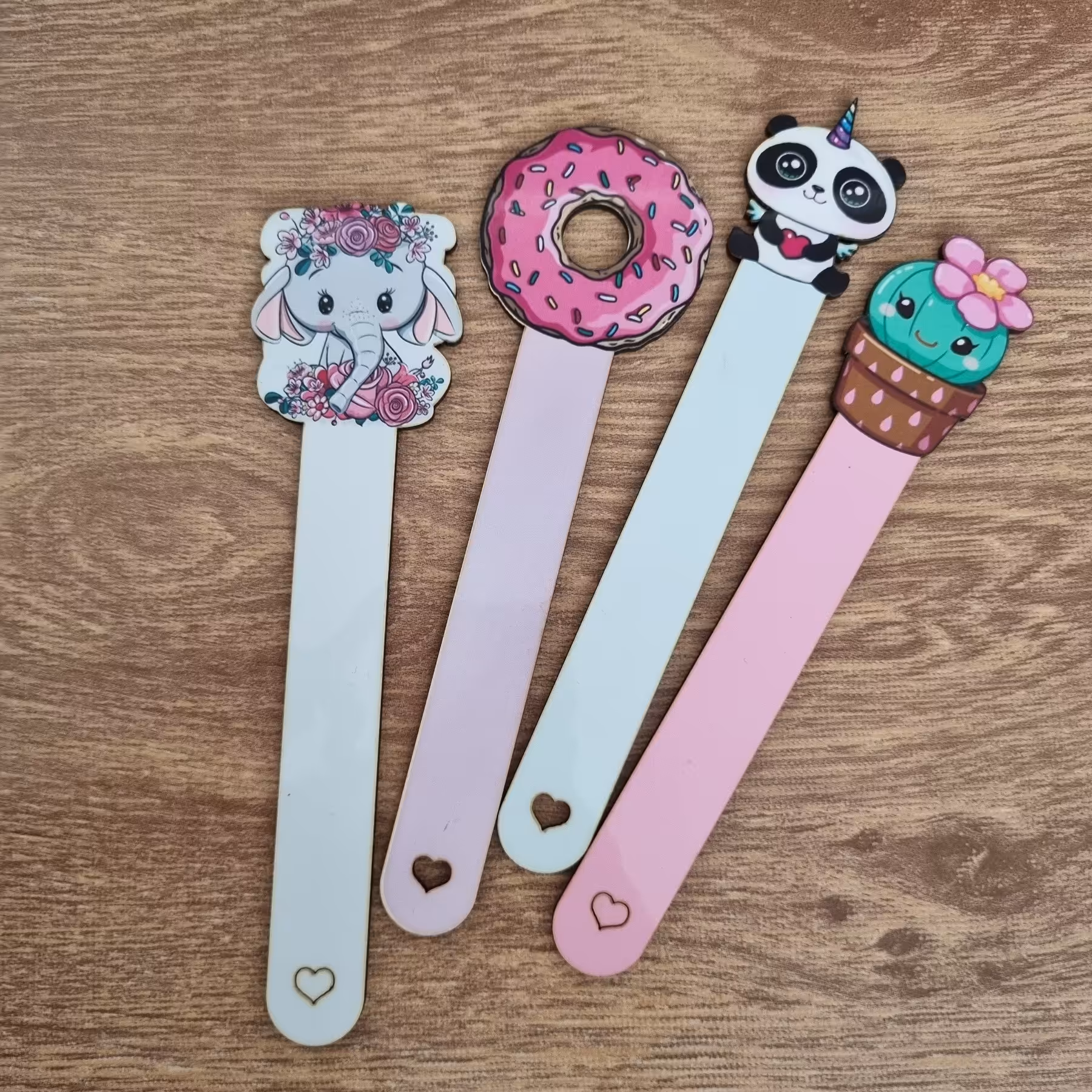 بوک مارک چوبی