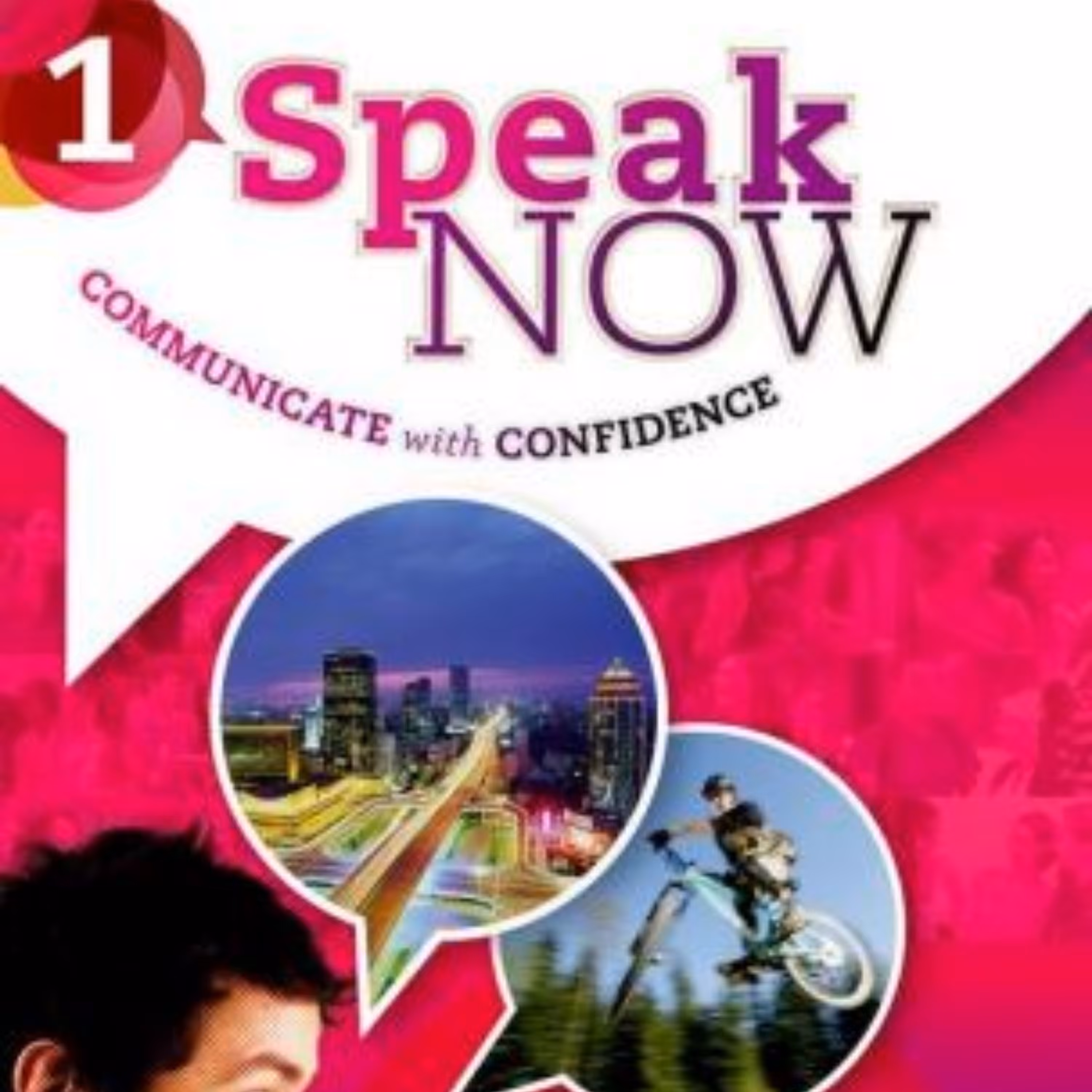 کتاب زبان 1  speak now همراه با کتاب کار و سی دی