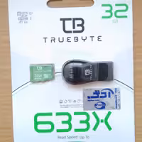 کارت حافظه 32 گیگ TB درجه یک همراه کارت خوان حافظه سرعت بالا