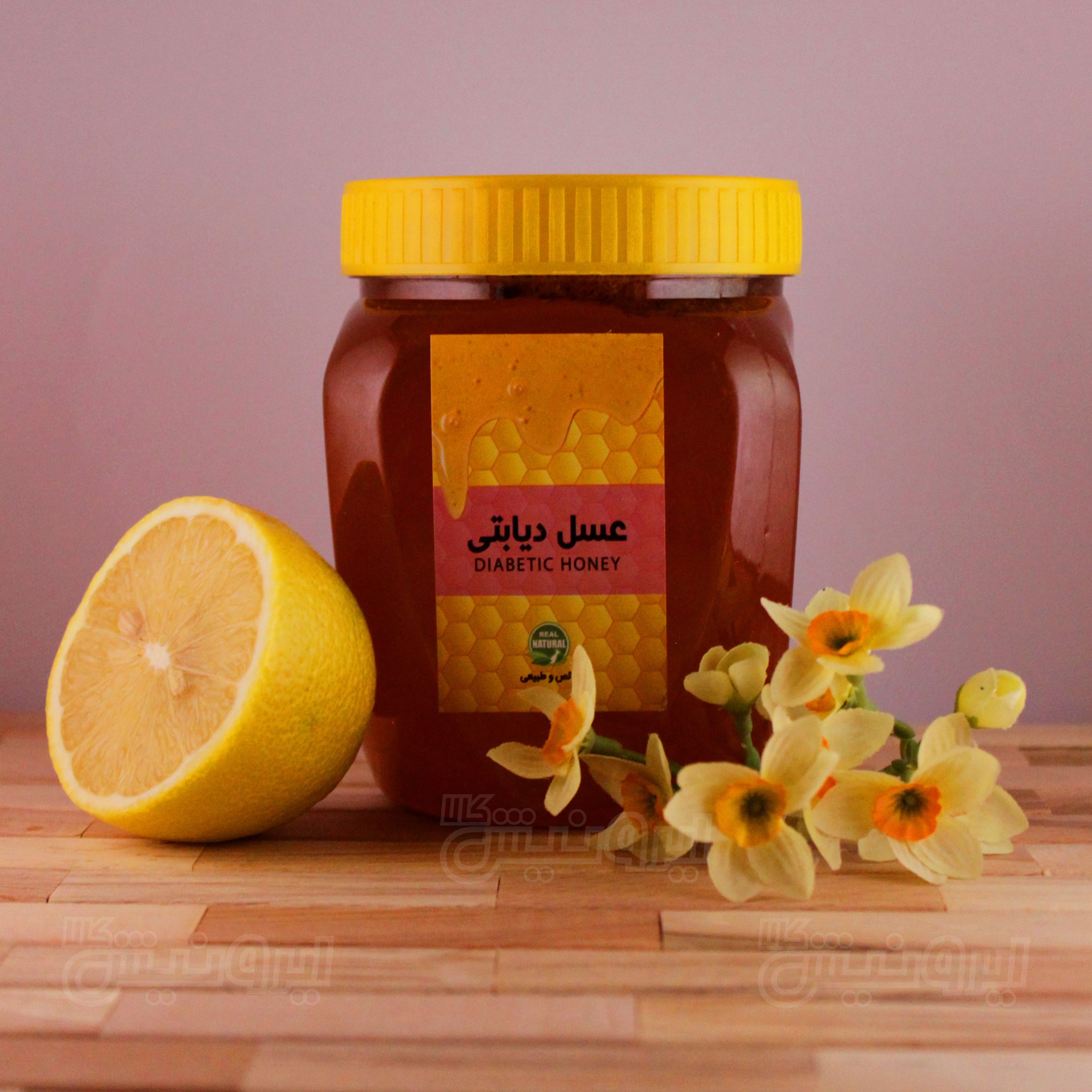 عسل چندگیاه دیابتی بزرگ 1 کیلوگرمی