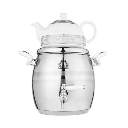 کتری قوری دستیلوکس استیل 403