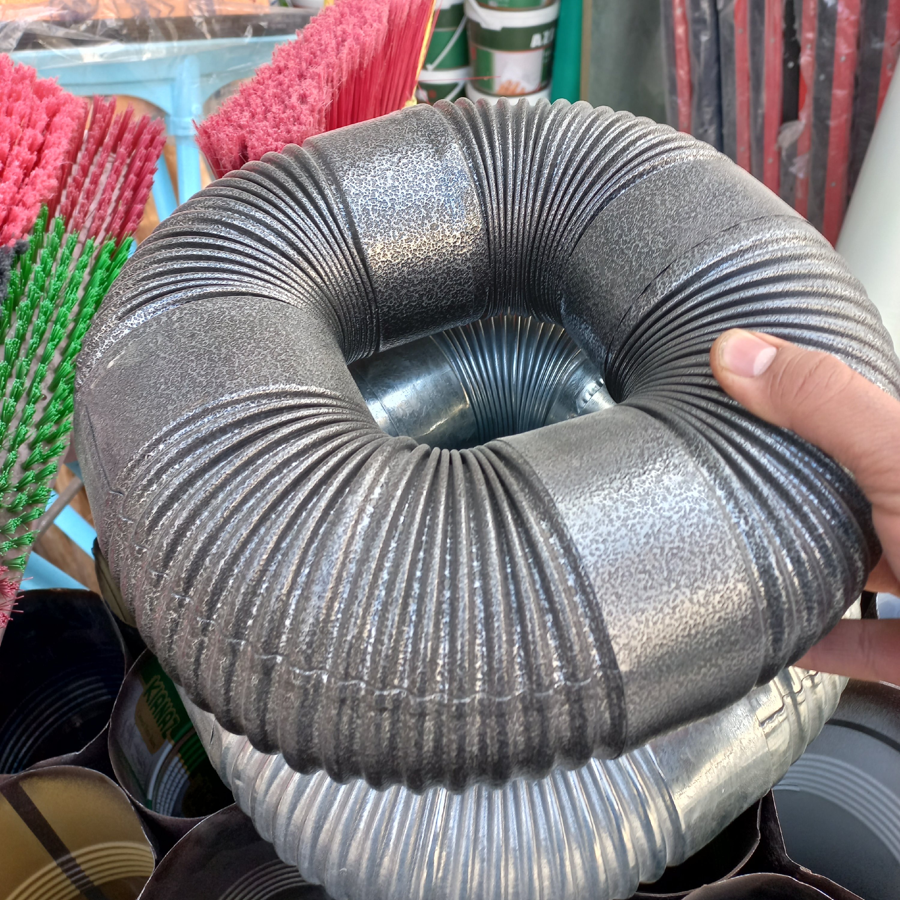 زانو خاکستری بخاری 