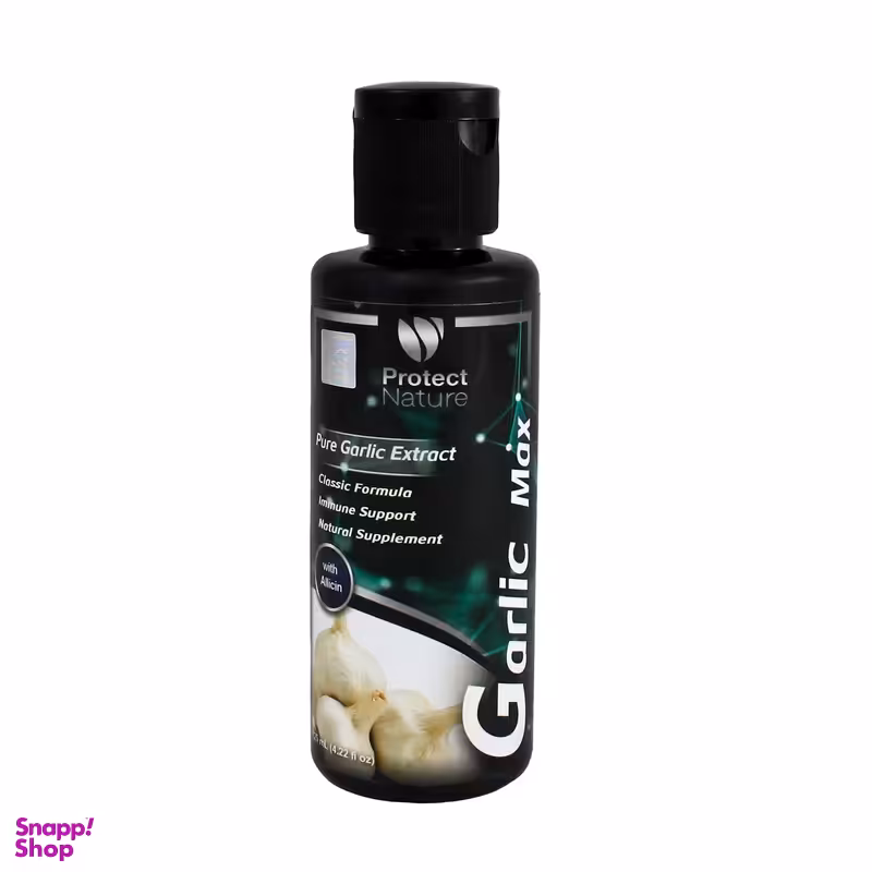 محلول آبزیان پروتکت نیچر مدل گارلیک مکس حجم 125 میلی لیتر