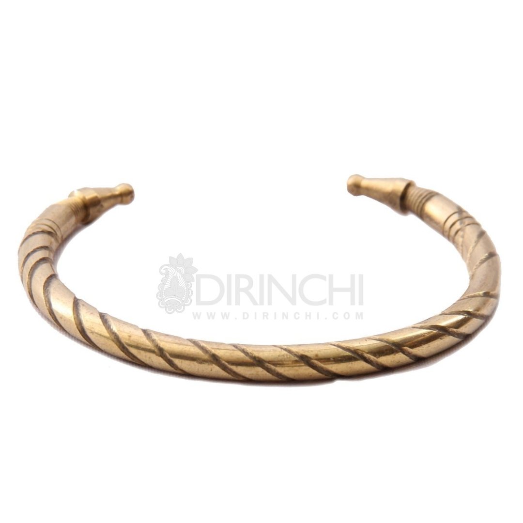 دستبند برنجی خلخال 02