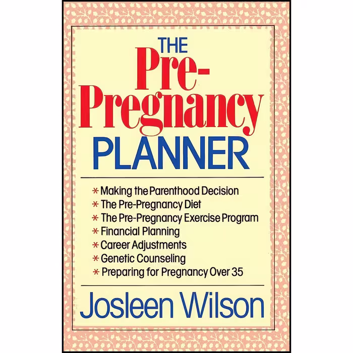 کتاب زبان اصلی The PrePregnancy Planner اثر Josleen Wilson