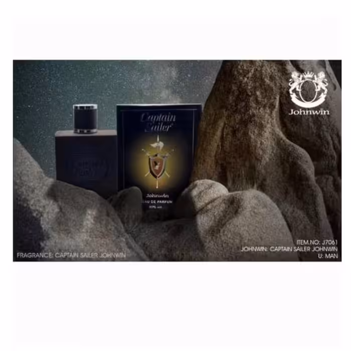 ادکلن مردانه کاپیتان بلک مدل جانوین حجم 100میل