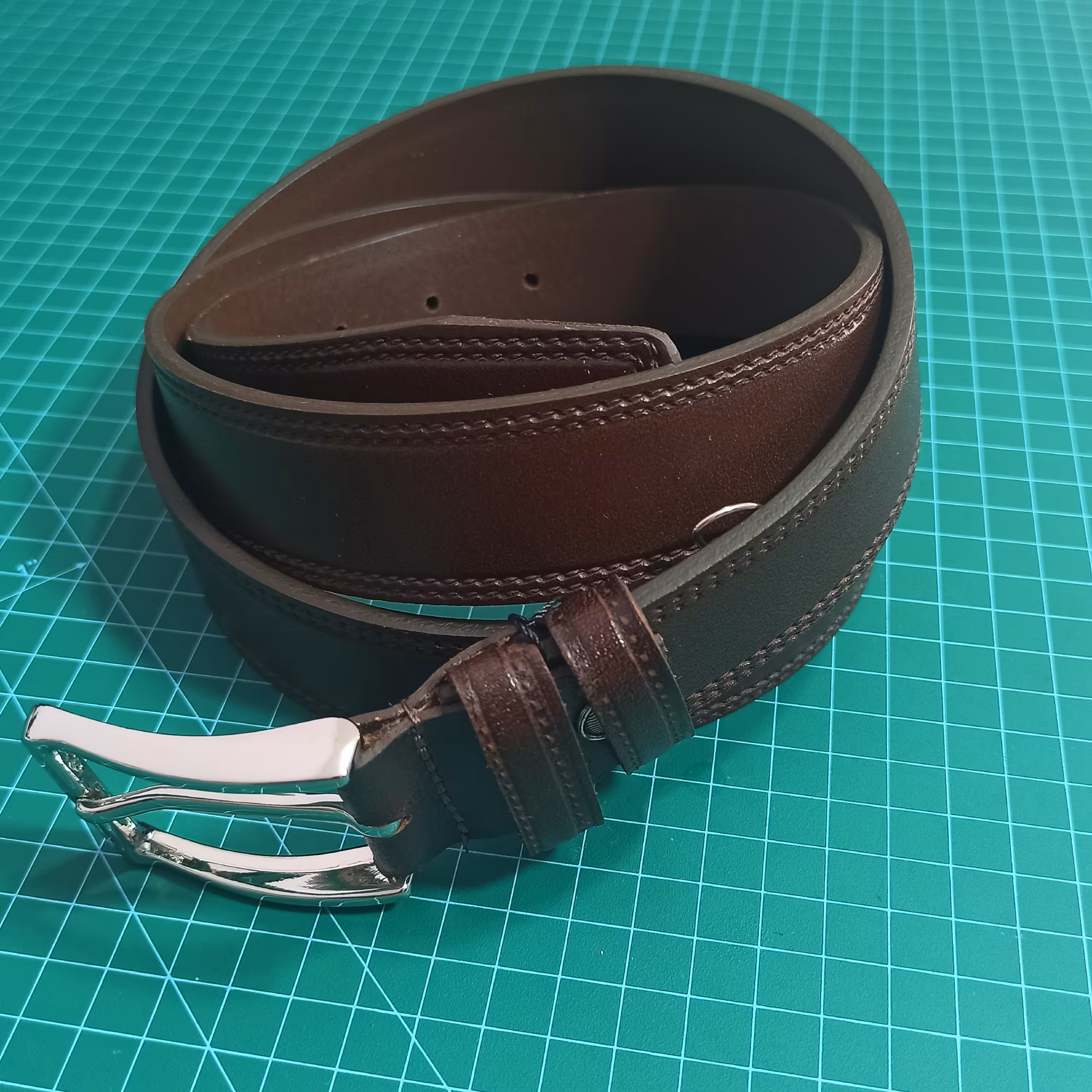 کمربند،گاومیش،چرم طبیعی،سگک کلاسیک