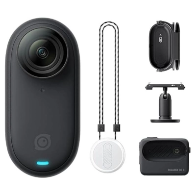 Insta360 GO 3 Action Camera (128GB, Black)