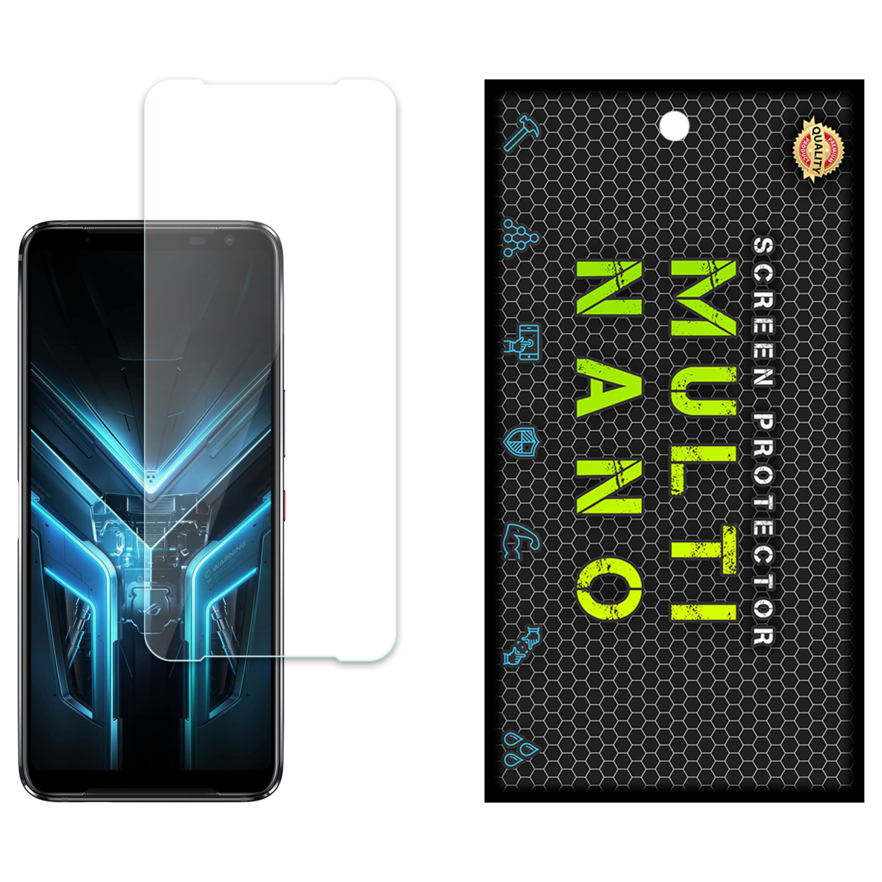 محافظ صفحه نمایش MultiNano مدل X-S1N برای موبایل ایسوس ROG Phone 3 Strix 