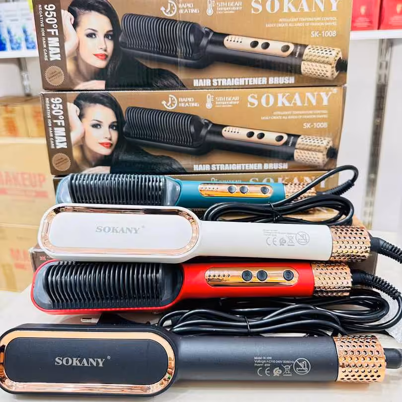 برس حرارتی(اتو مو برس دار) از برند سوکانی اصلی