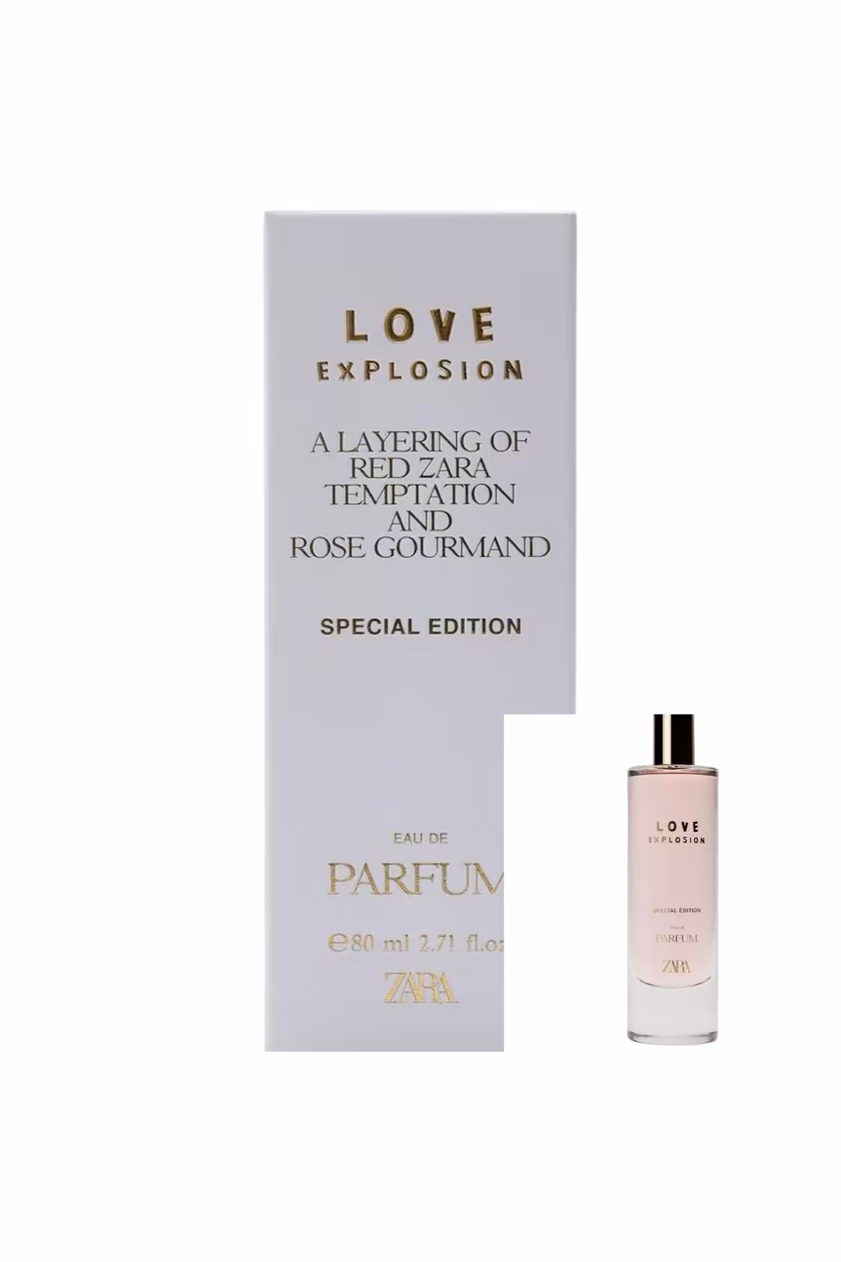 عطر زنانه LOVE ادوپرفیوم 80ML 2.71 FL. OZ . Zara