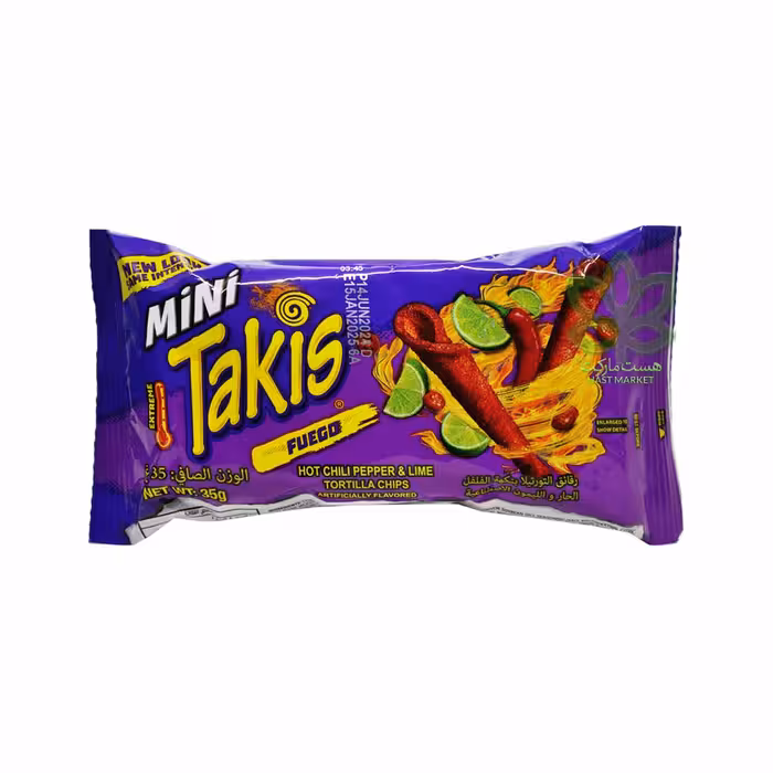 چیپس تاکیس تند لیمو و فلفل 35 گرم - takis