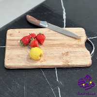 تخت گوشت رايکا چوبي دسته فلز 9104