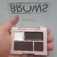 سایه ابرو آنی لیدی شماره 02 ساخت کره پیگمنت بالا 2 رنگ مات و 2 رنگ روغنی 