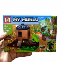 لگو زامبی ماینکرافتی با تجهیزات