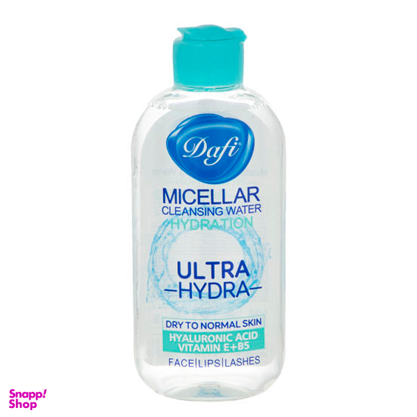 آب پاک کننده صورت دافی (Dafi) مدل Ultra Hydra حجم 200 میلی لیتر