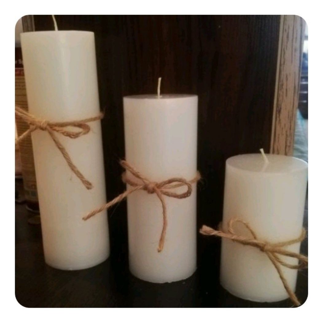 شمع استوانه ای