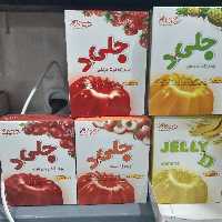 پودر ژله دراژه  100 گرمی طعم های موجود در تصویر