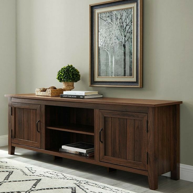 میز تلوزیون چوبی