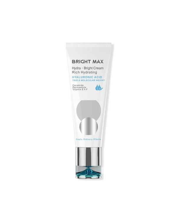 کرم آبرسان برایت مکس Bright Max مدل Rich Hydrating مناسب پوست خشک و نرمال حجم 50ml