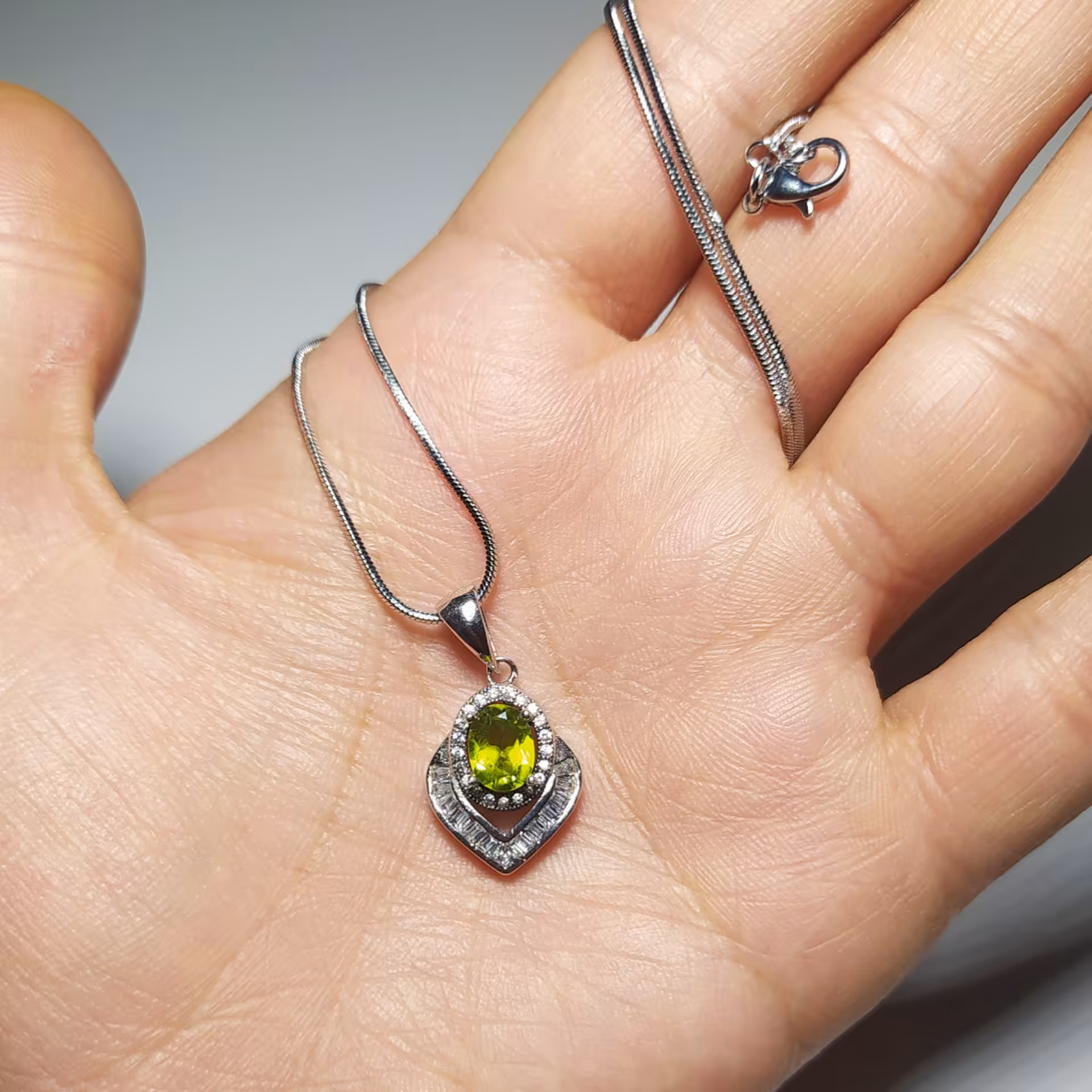 گردنبند زبرجد کد 1