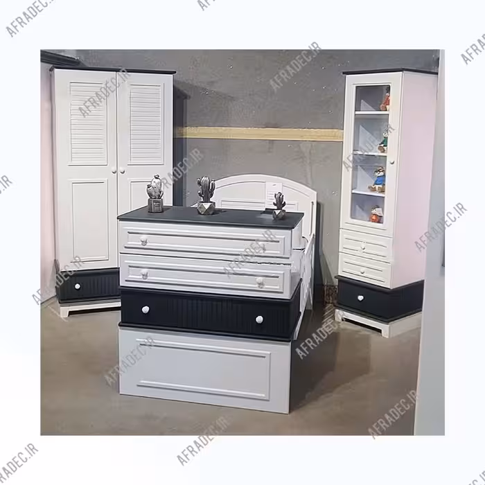 سرویس خواب نوزاد به نوجوان مدل فانزی بدون ویترین