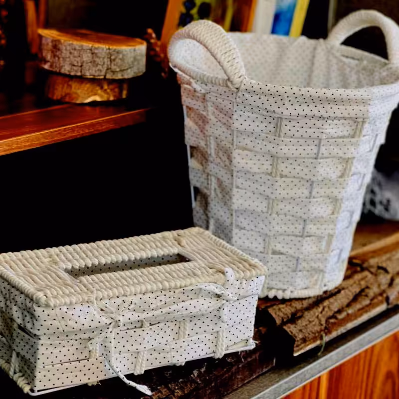 سطل و جادستمالی ست تایلندی رنگ طوسی کد 750 