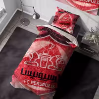 روتختی یکنفره کودک  فوتبالی طرح پرسپولیس WAs-1456