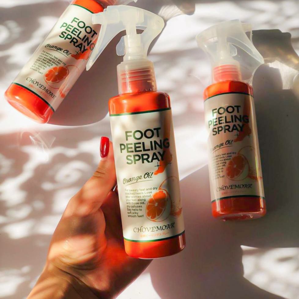 اسپری لایه بردار پا روغن پوست پرتقال چوموآر کد CM-038
Chovemoar foot peeling spary