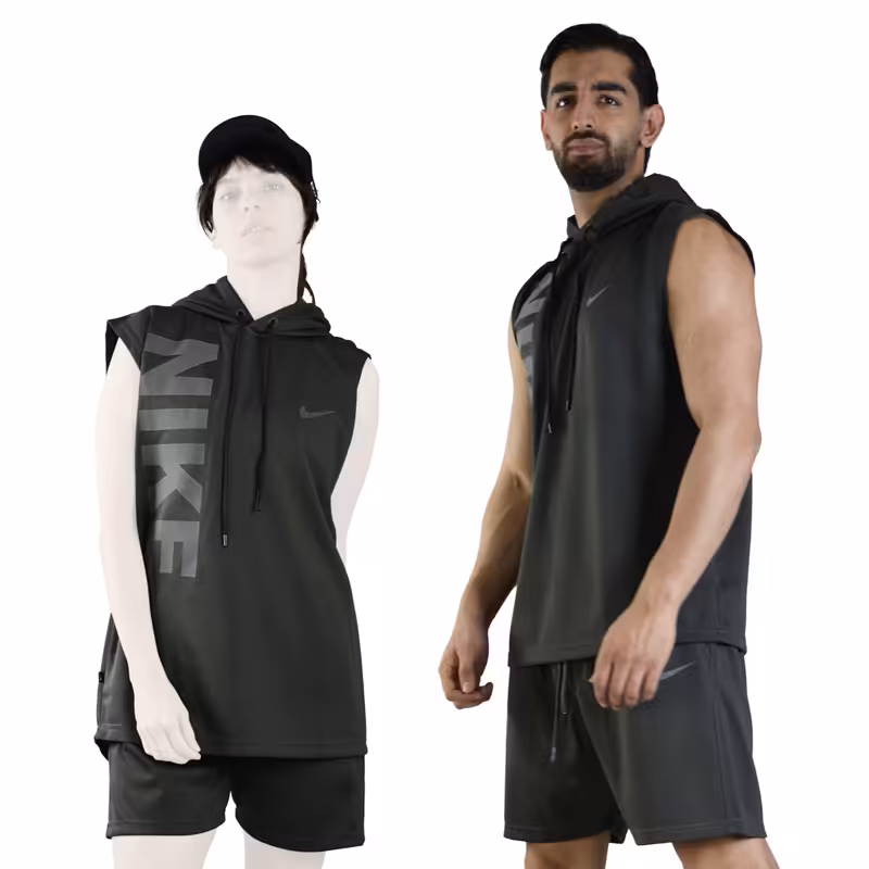 ست رکابی و شلوارک اسپرت نایک مدل HS-Dri Fit-A09 یشمی