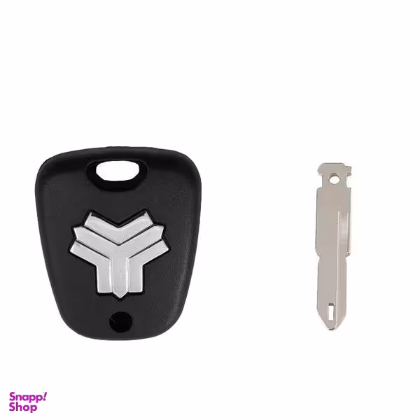 قاب یدک ریموت خودرو قطعه سازان کبیر مدل YADK-TIB-176 مناسب برای تیبا مجموعه 2 عددی