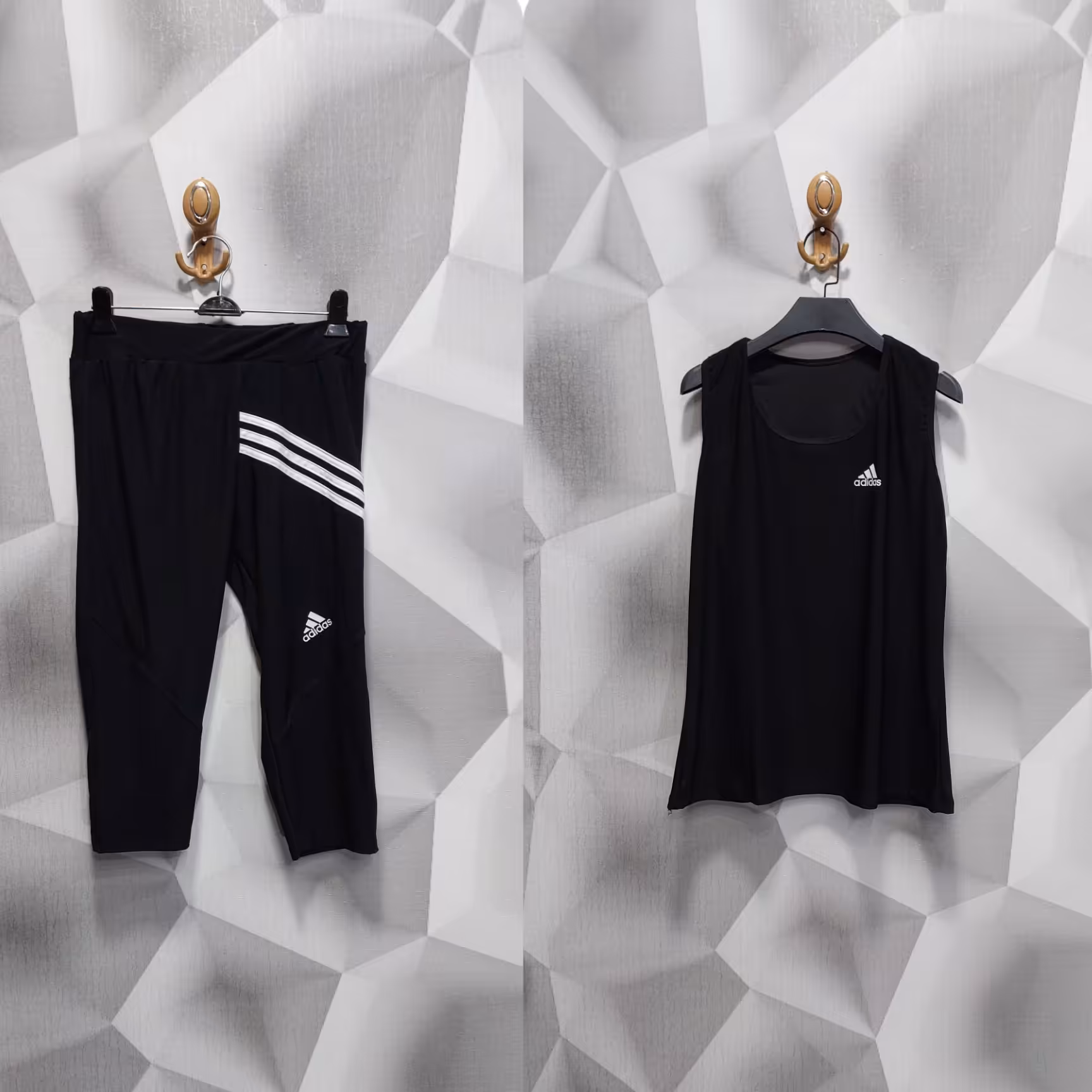 تاپ و شلوارک ورزشی قواره بزرگ