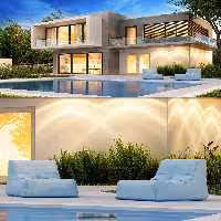 عکس خانه دوبلکس ویلایی | گرافیک با طعم تربچه