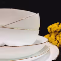 سرویس 26 پارچه گلدن اوپال لب طلایی