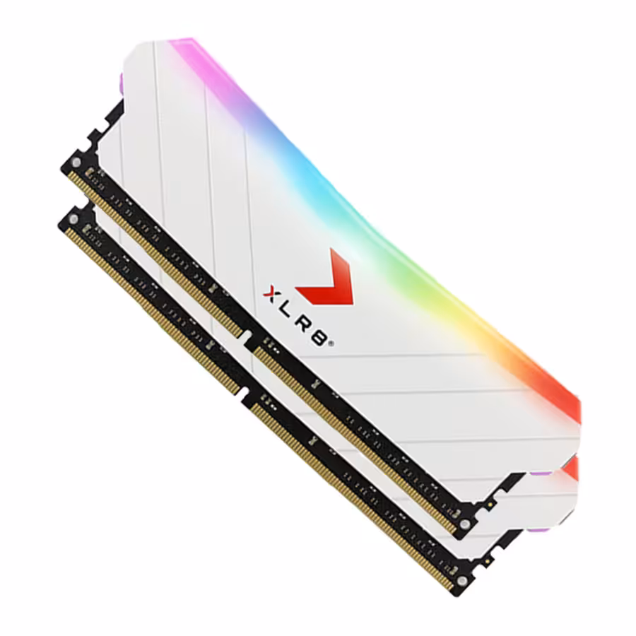 قیمت و خرید رم پی ان وای مدل XLR8 EPIC-X RGB White 16GB Dual 3600Mhz CL18 DDR4 | یاس ارتباط