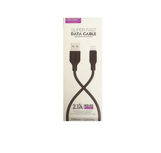 کلومن کابل تبدیل USB به Lightning  مدل Koluman Cable Lightning to USB / KD-02