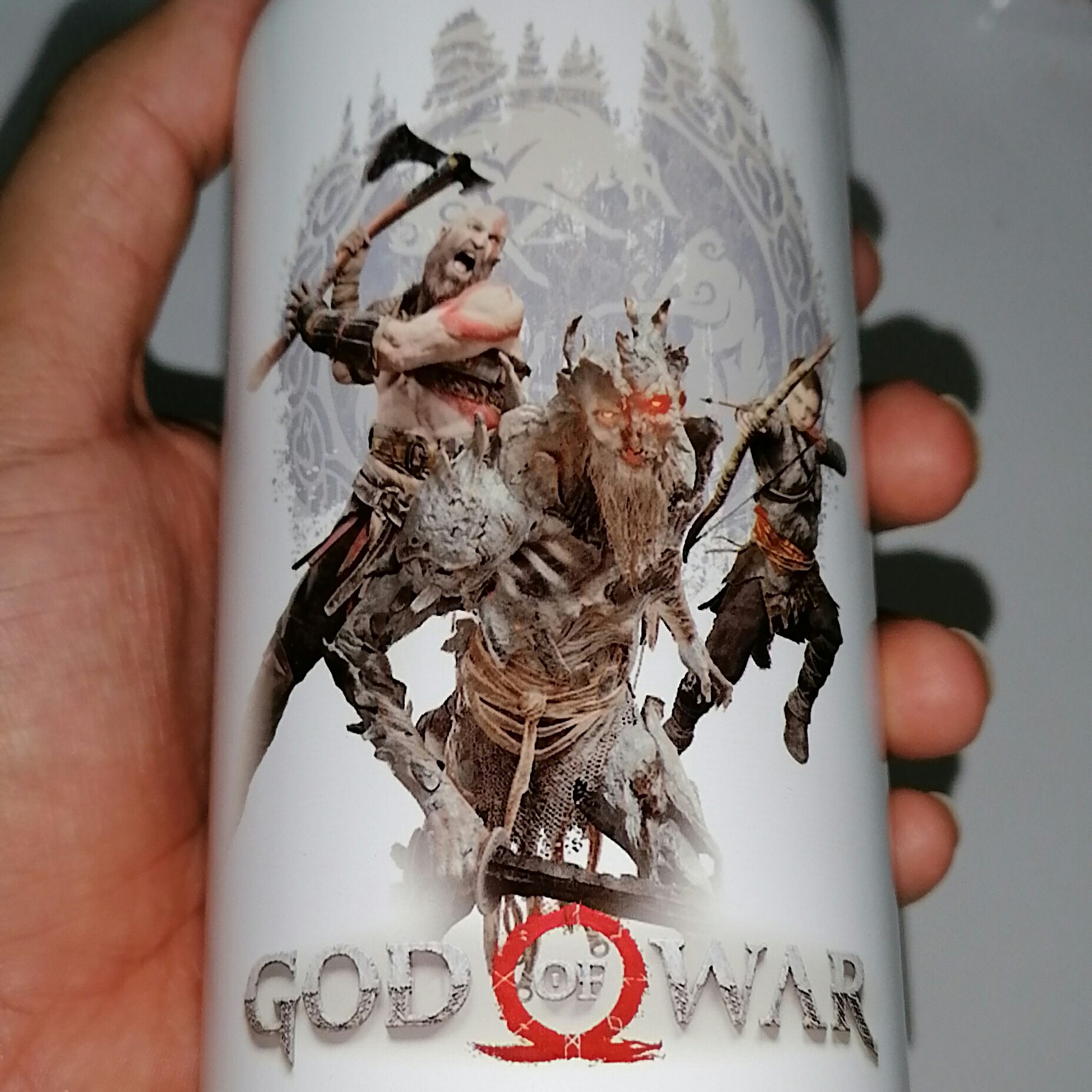 قمقمه گیمینگ گاد اف وار ( کریتوس کبیر) god of war