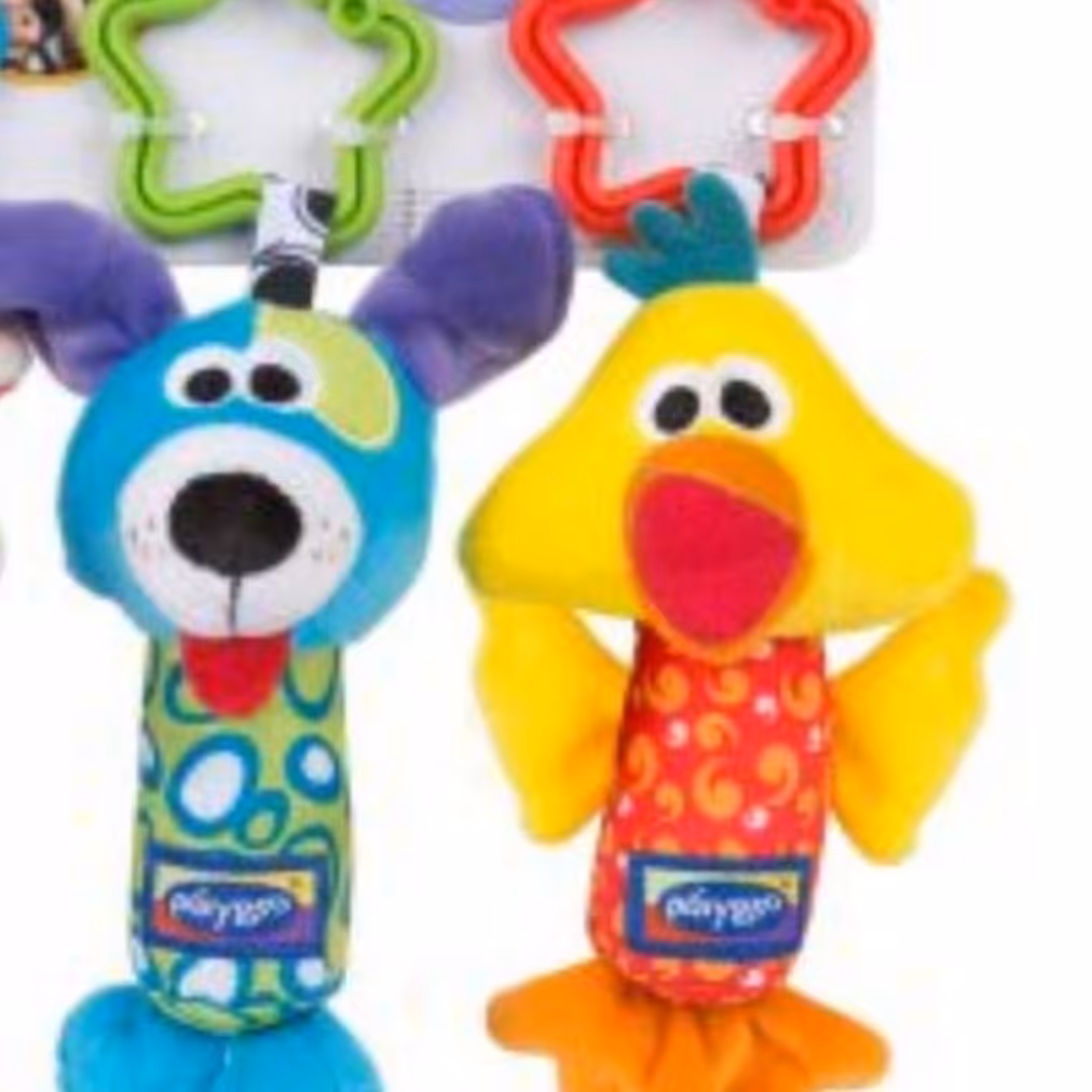 ست جغجغه و آویز تخت برند playgro دوعددی