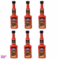 اکتان بوستر و تمیز کننده سیستم سوخت اس تی پی مدل Power Boost حجم 200 میلی لیتر بسته 6 عددی